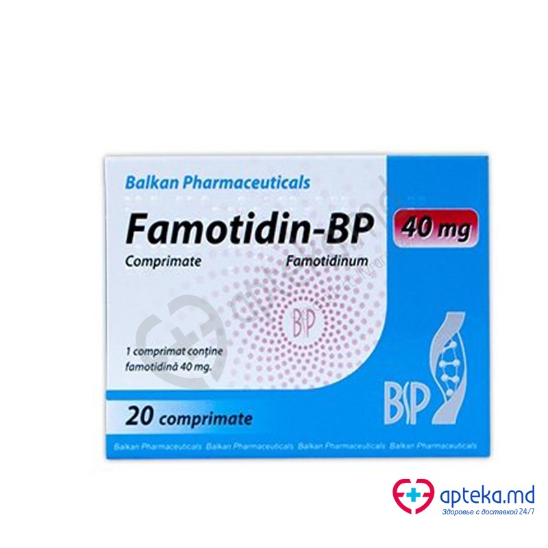 Famotidin-BP 40 mg comprimate