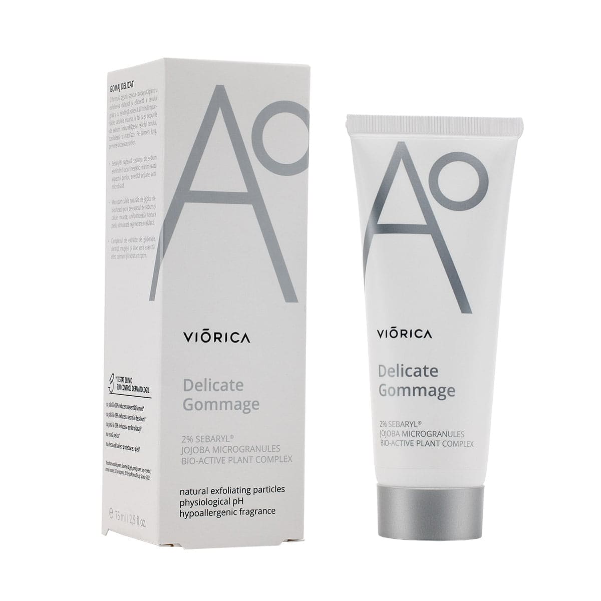 Viorica gomaj-delicat-a0 Exfoliant