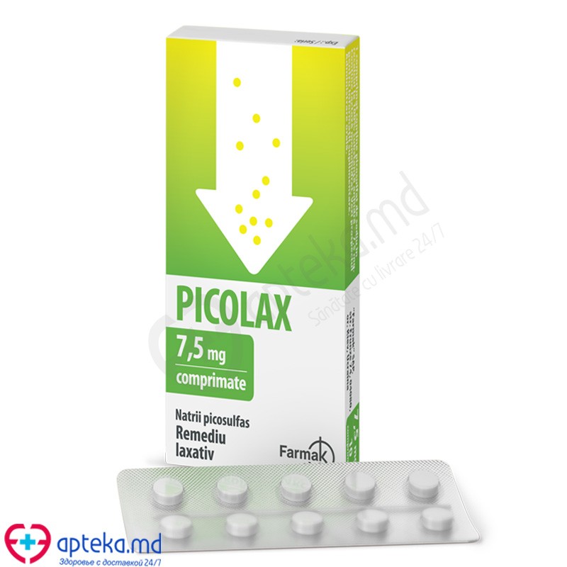 Picolax 7,5 mg comprimate
