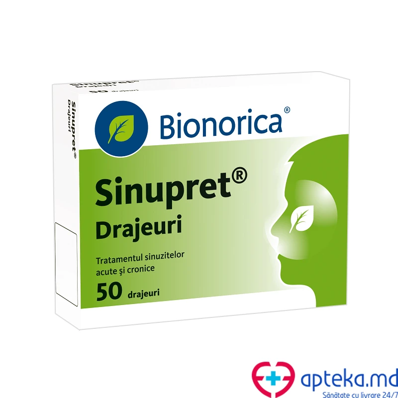Sinupret drajeuri
