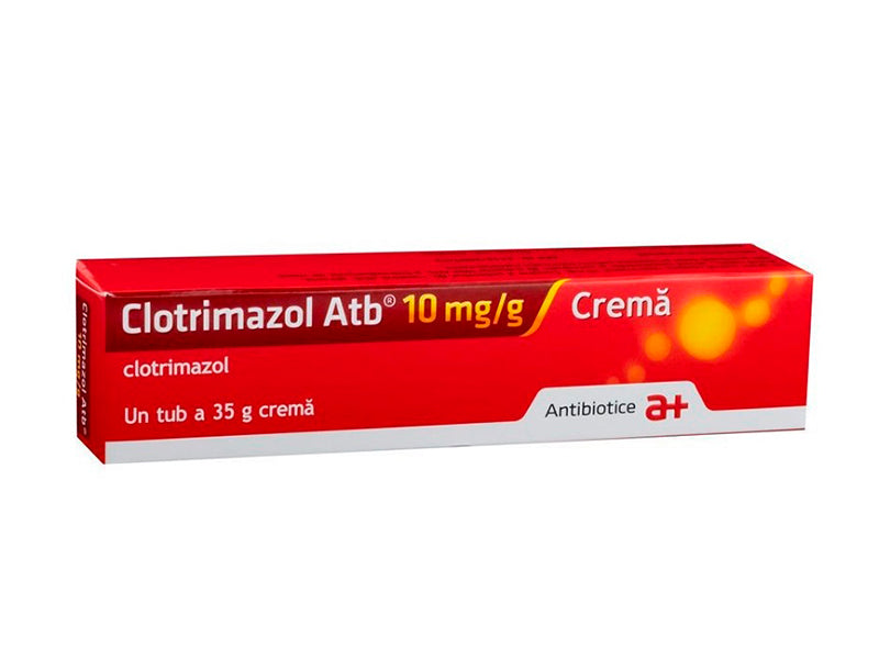 Clotrimazol Atb 10 mg/g cremă 10 mg/g / 35 g cremă