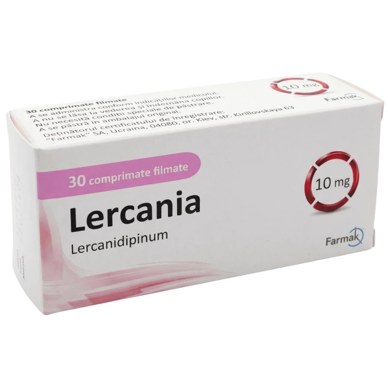 Lercania 10 mg comprimate filmate