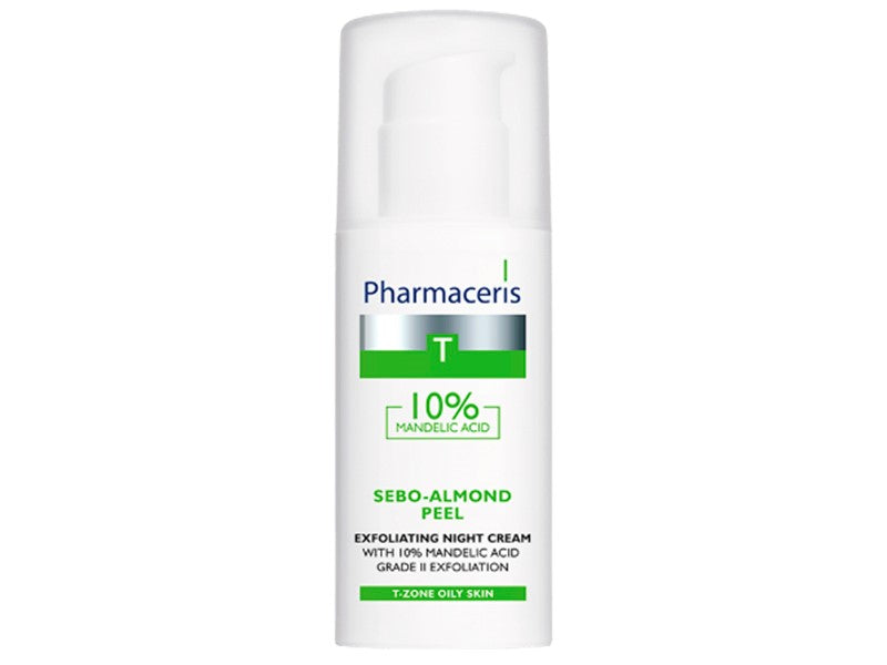Dr Irena Eris Pharmaceris Pharmaceris T Sebo-Almond Peel 10% exfolianta de noapte Cremă 50 ml