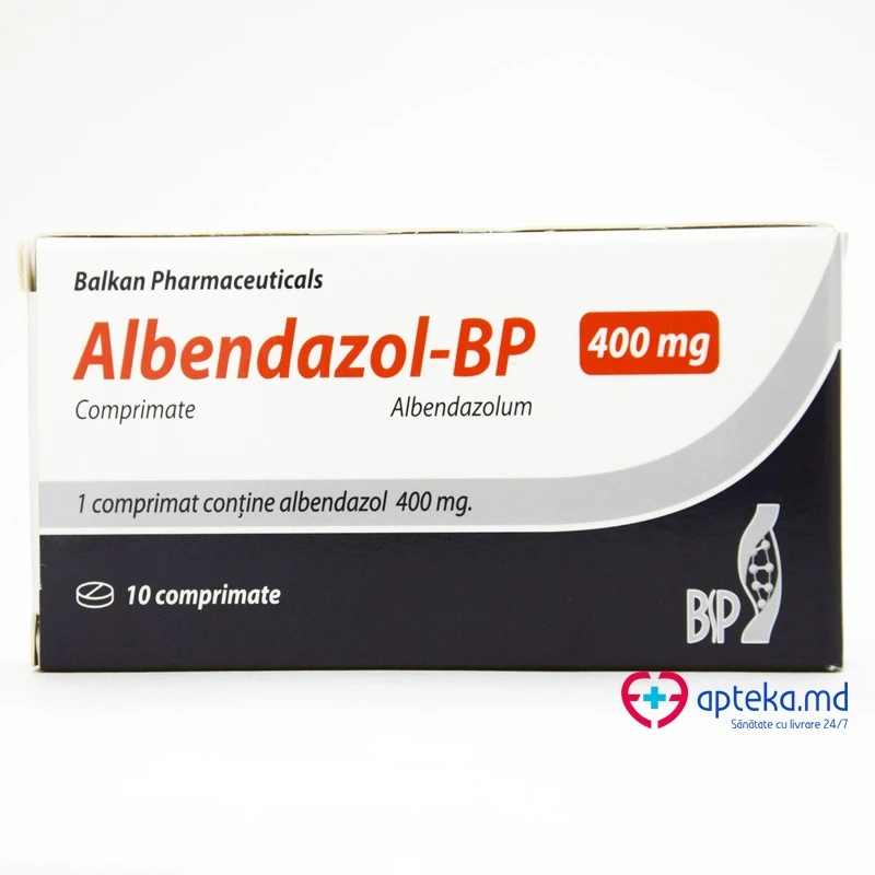 Albendazol-BP 400 mg comprimate filmate