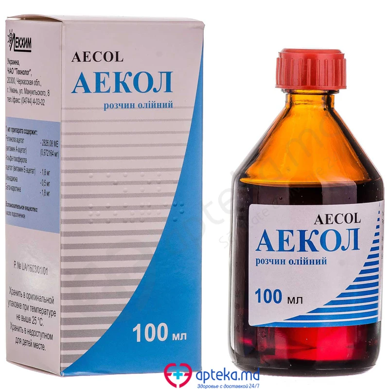 Aecol 100 ml soluţie uleioasă