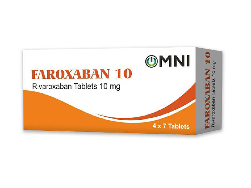 Faroxaban 10 mg comprimate filmate