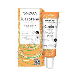 Floslek Sp.Z o.o Floslek BetaCaroten Pro Age -contur ochi cu cafeină Cremă 30 ml