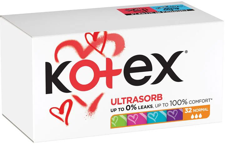 Tampoane Kotex Normal, 32 buc.