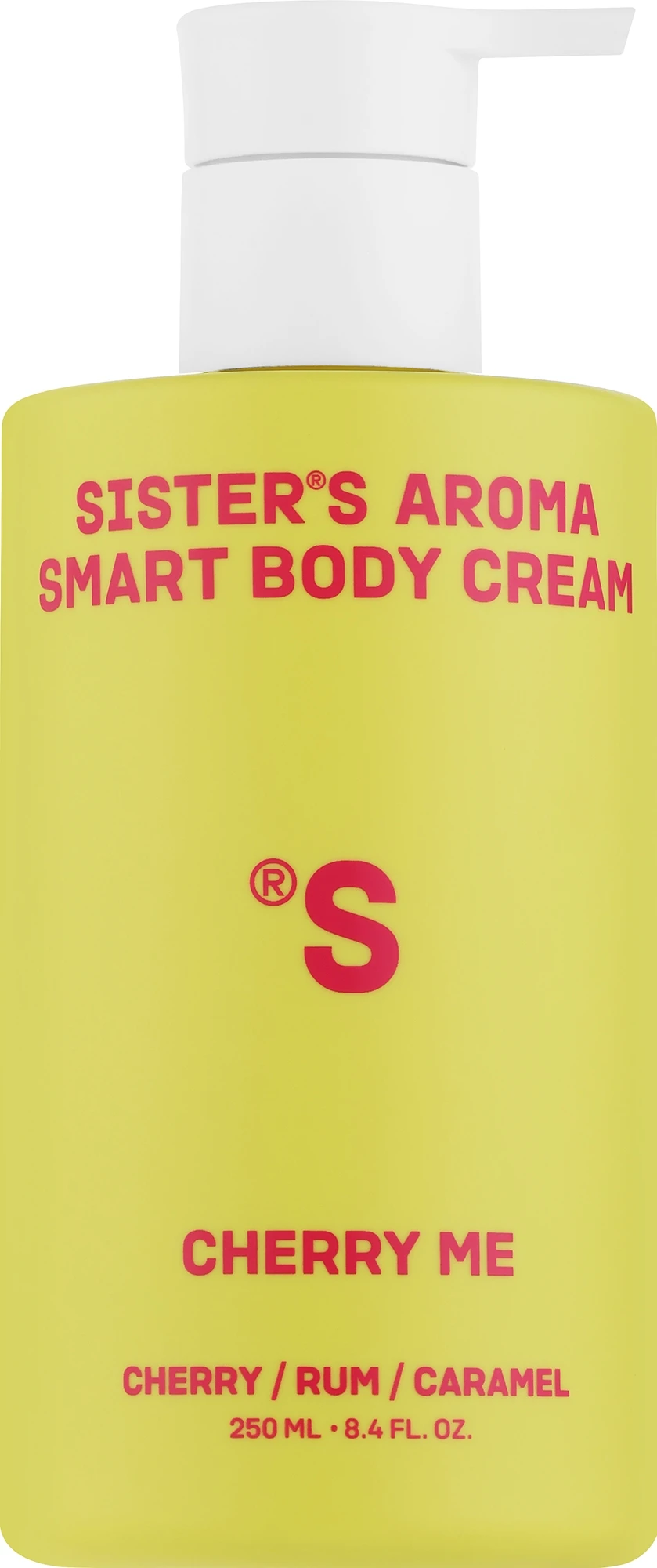 Sister's Aroma Loțiune-cremă pentru corp Sister's Aroma Smart Body Cream Cherry Me
