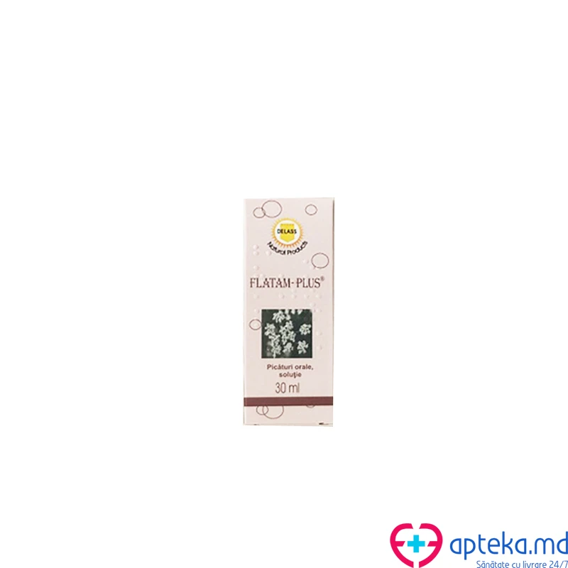 Flatam-Plus pic. orale, sol. 0,5% + 1% 30 ml