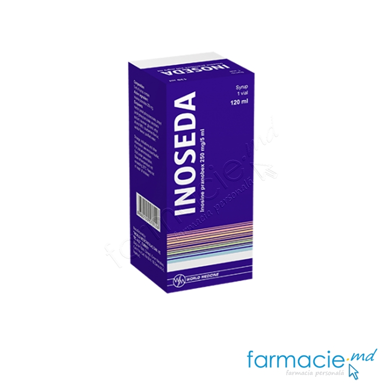 Inoseda 250 mg/5 ml / 120 ml sirop