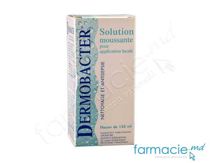 Dermobacter 5 mg/2 mg/ml / 125 ml soluţie cutanată
