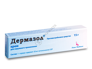 Dermazole 20 mg/g / 15 g cremă