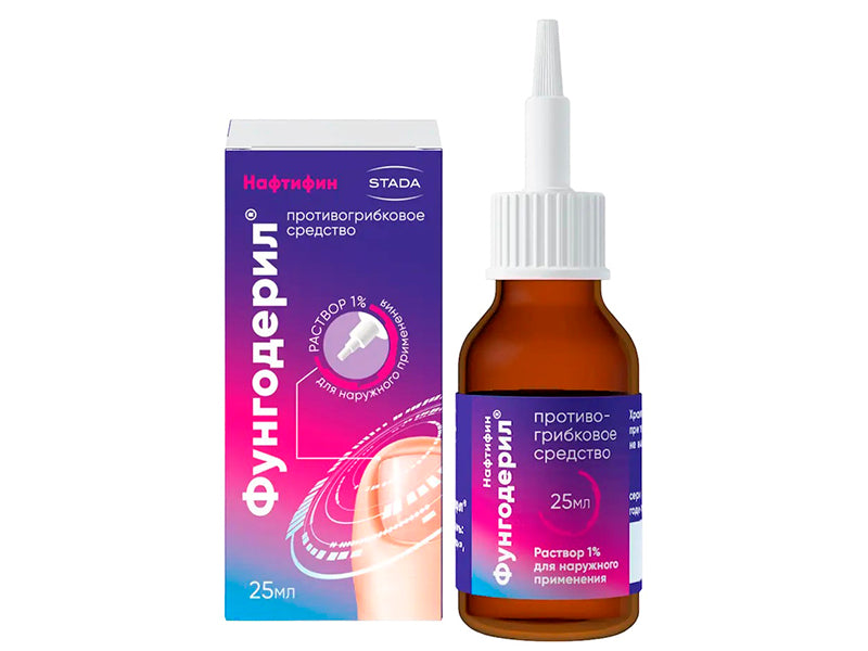Fungoderil 10 mg/ml / 25 ml soluţie cutanată
