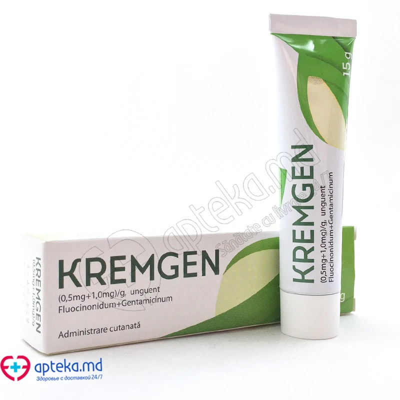Kremgen 0,5 mg/1 mg/g / 15 g unguent