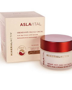 Farmec Aslavital Mineralactiv anti-age cu calciu 50 ml Cremă 1 comp