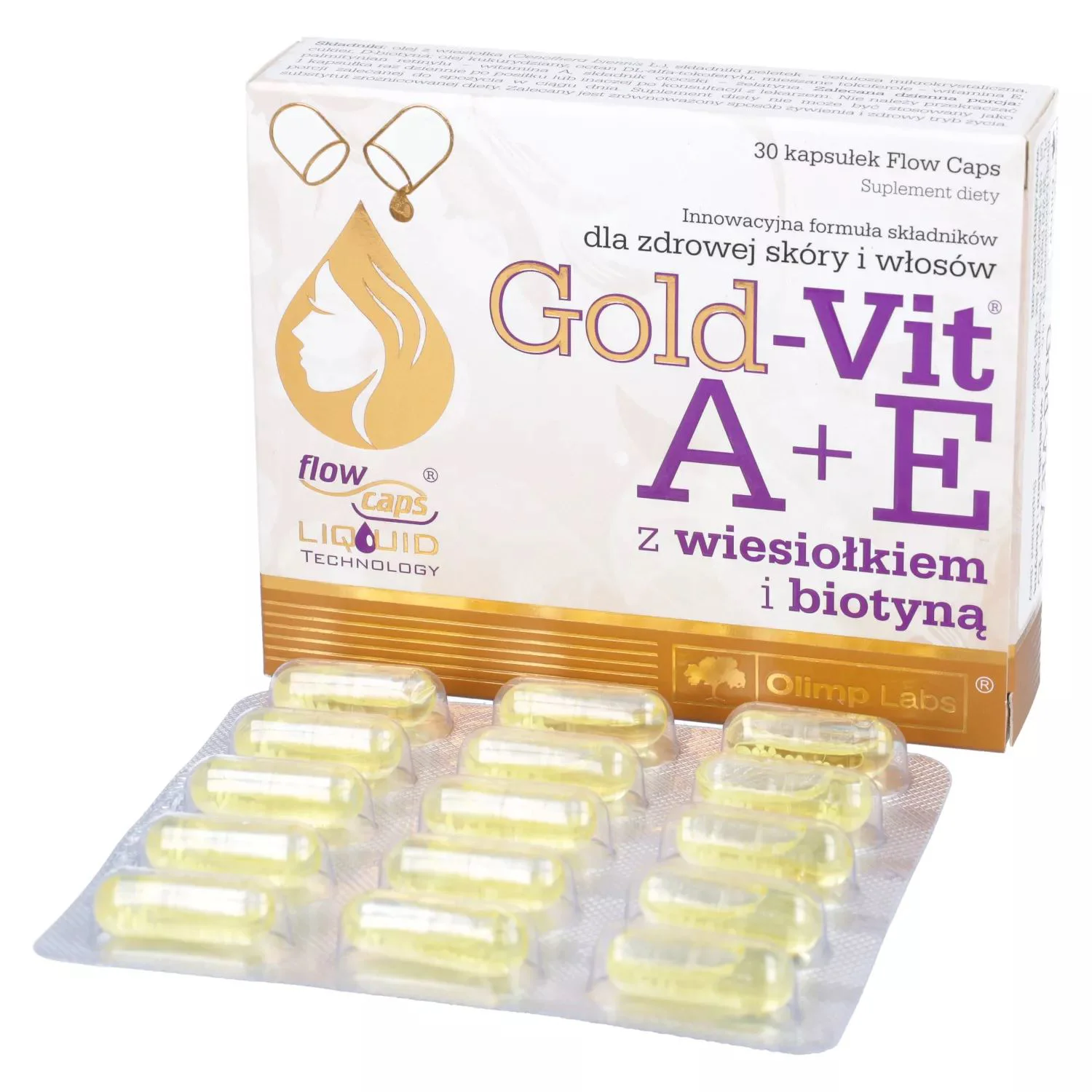 Olimp Labs Complex vitamine Gold-Vit A+E Olimp Sport Nutrition, 30 capsule