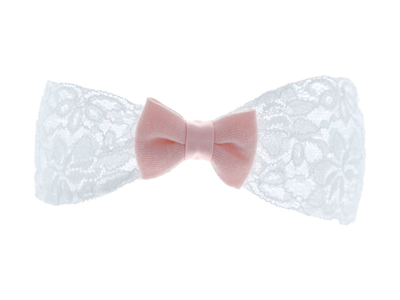 PARSA Beauty Baby Bentita de par cu fundita roz