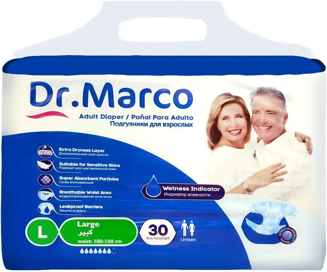 Scutece pentru maturi Dr. Marco Large, 30 buc.