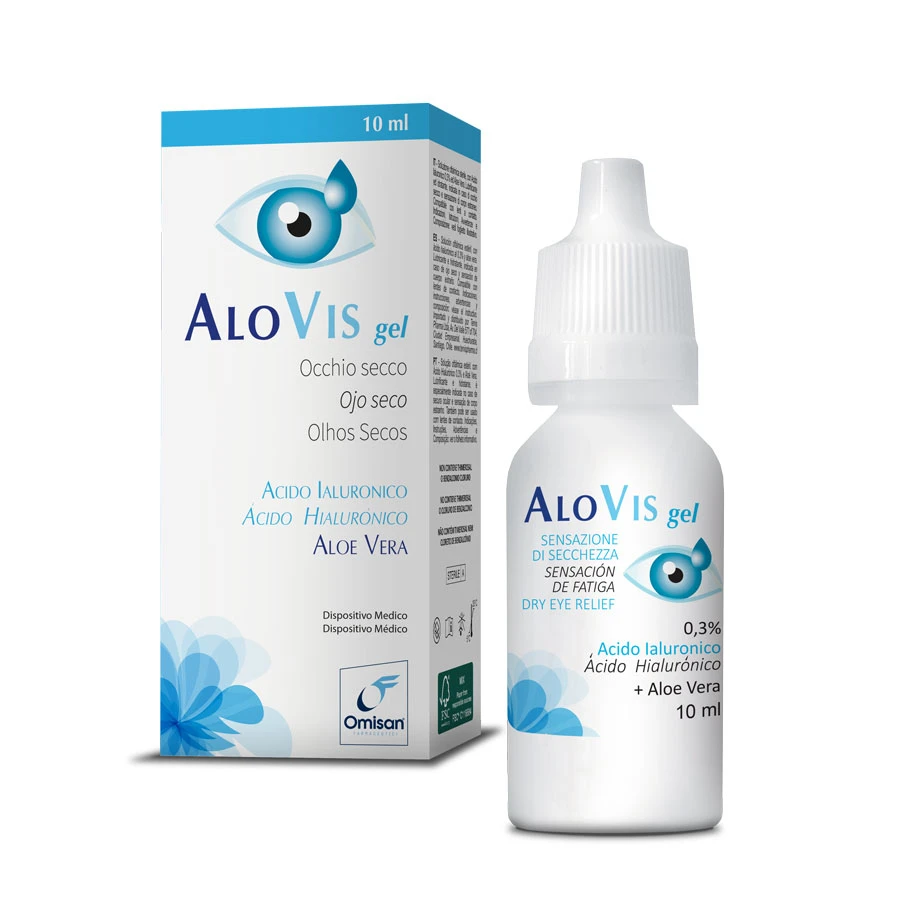 AloVis gel oftalmic ochi uscați 10 мл