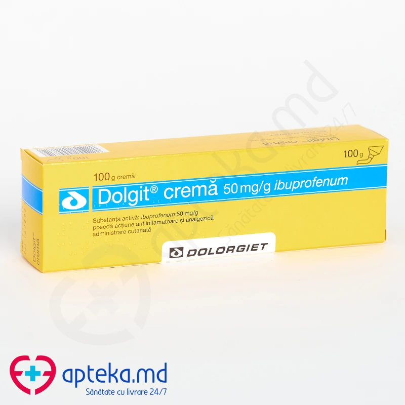 Dolgit Cremă 50 mg/g / 100 g cremă