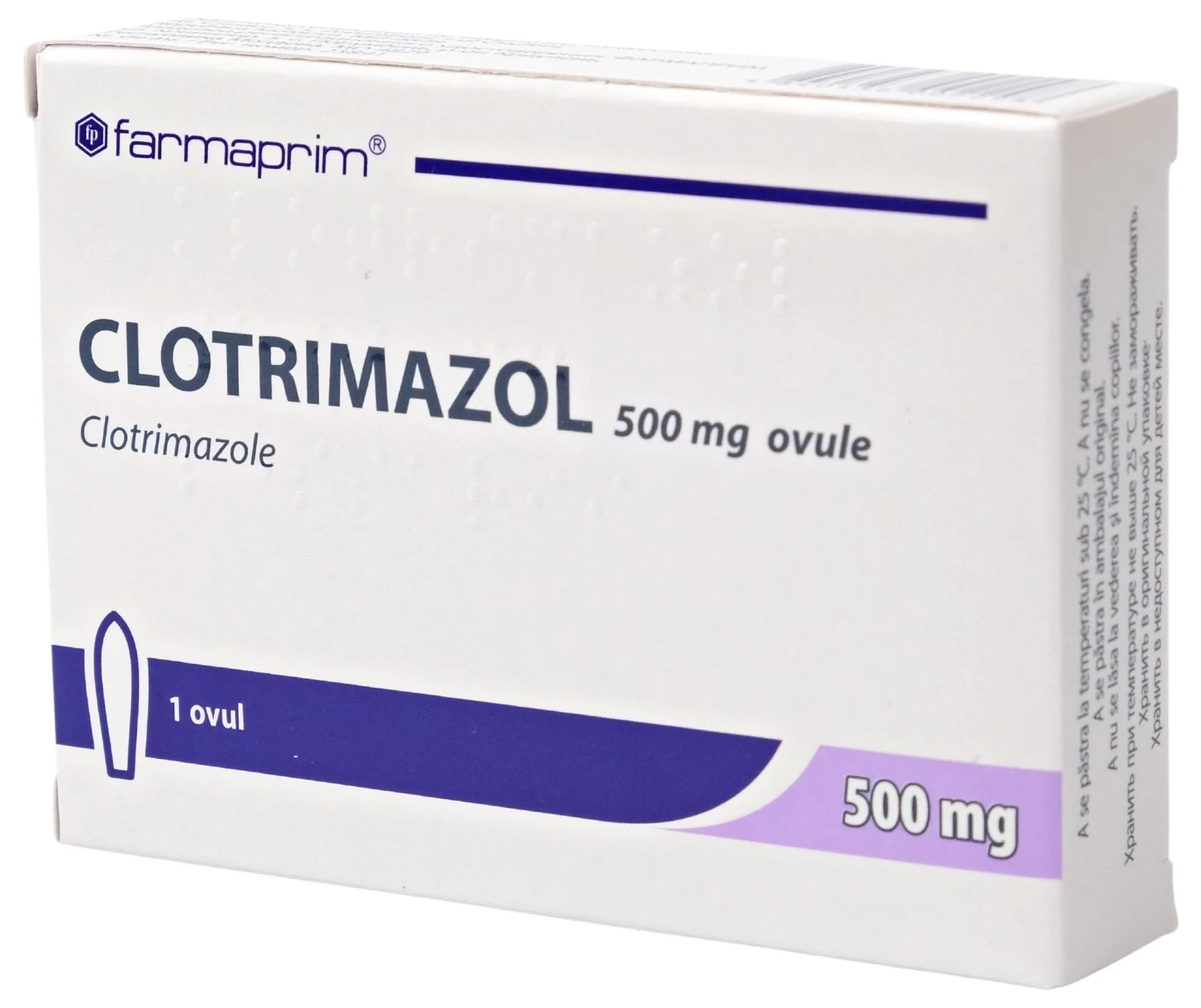 Clotrimazol 500 mg ovule