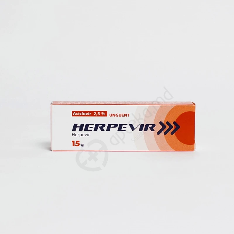 Herpevir 25 mg/g / 15 g unguent