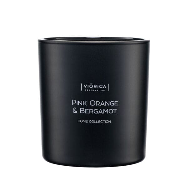 Viorica lumânare-parfumată-din-ceară-de-soia-portocală-roză-bergamot