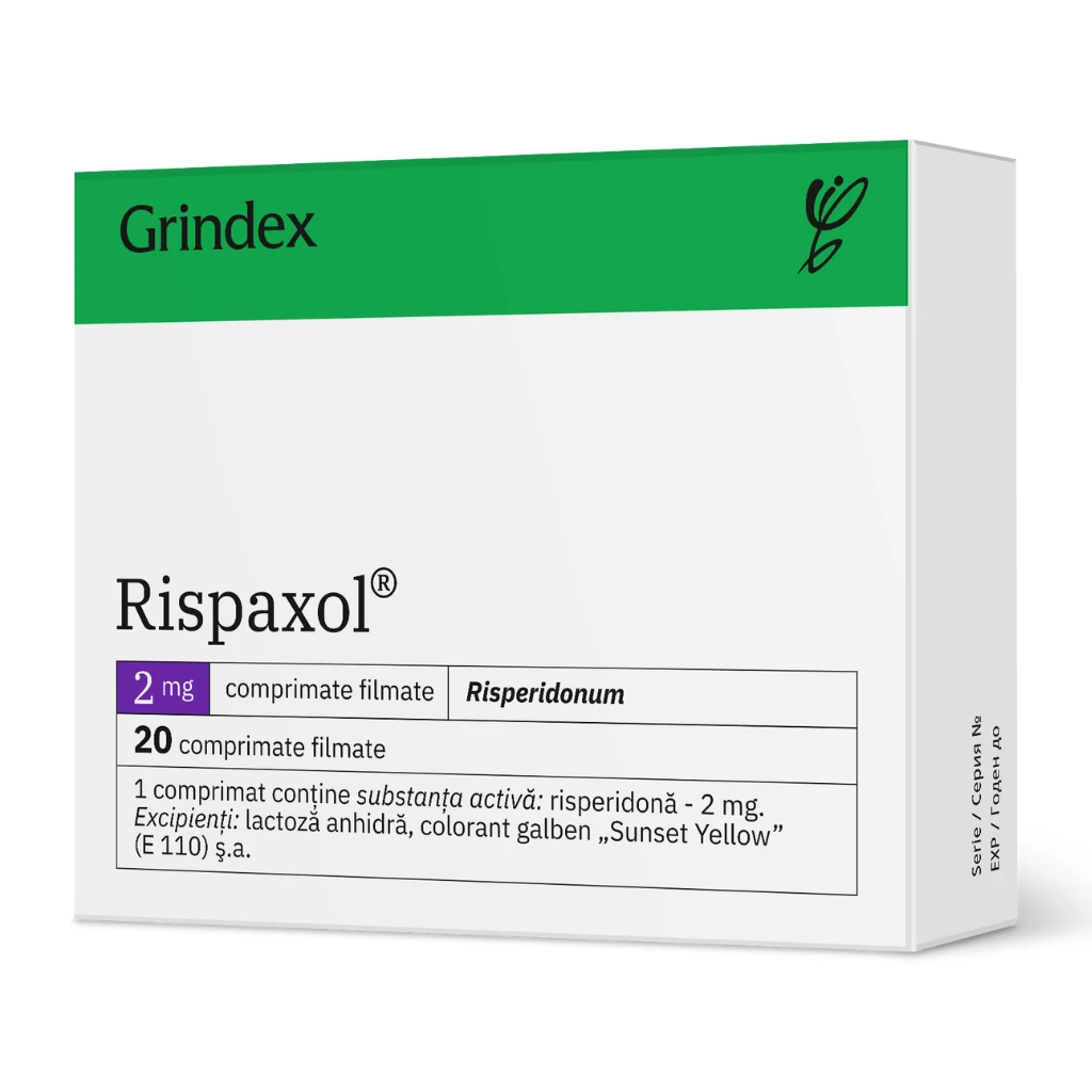 Rispaxol 2 mg comprimate filmate