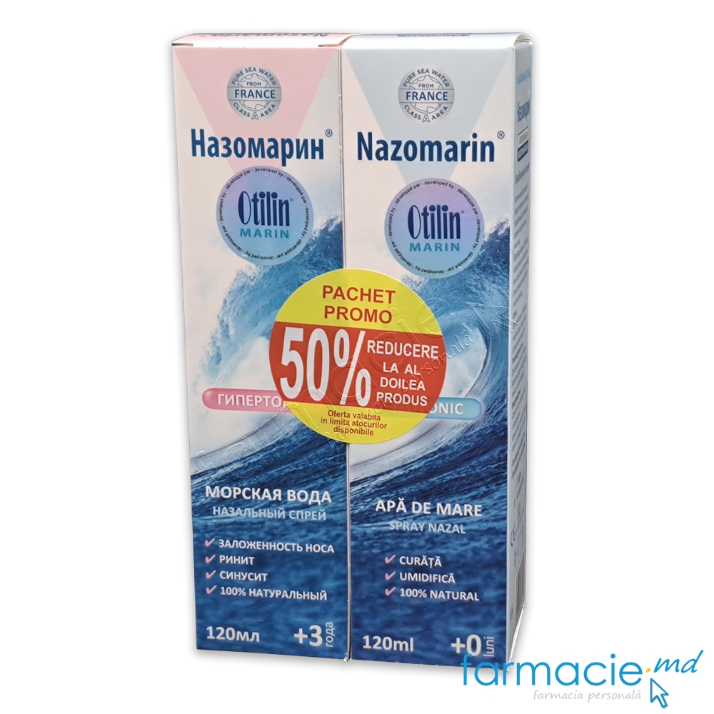 Nazomarin (Otilin Marin) SET Hipertonic + Izotonic 120+120 мл