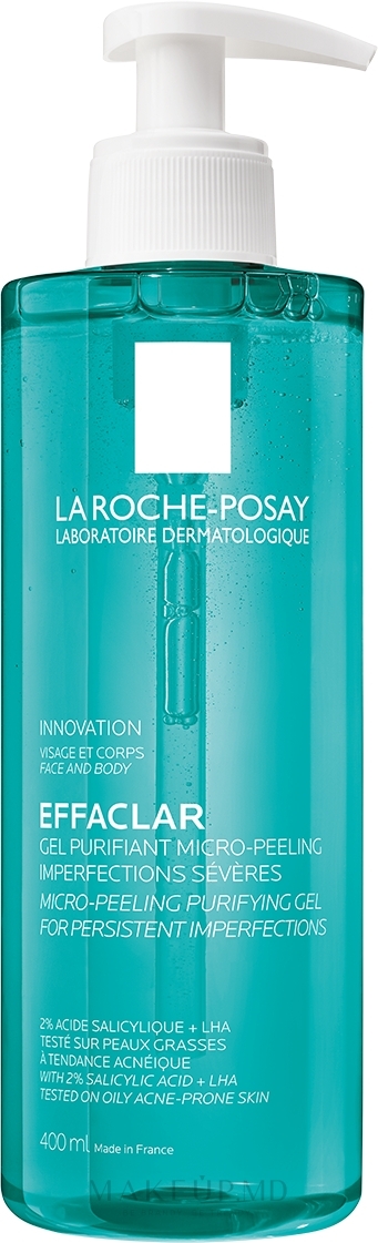 La Roche-Posay Gel purifiant micro- Effaclar Exfoliant 200 ml