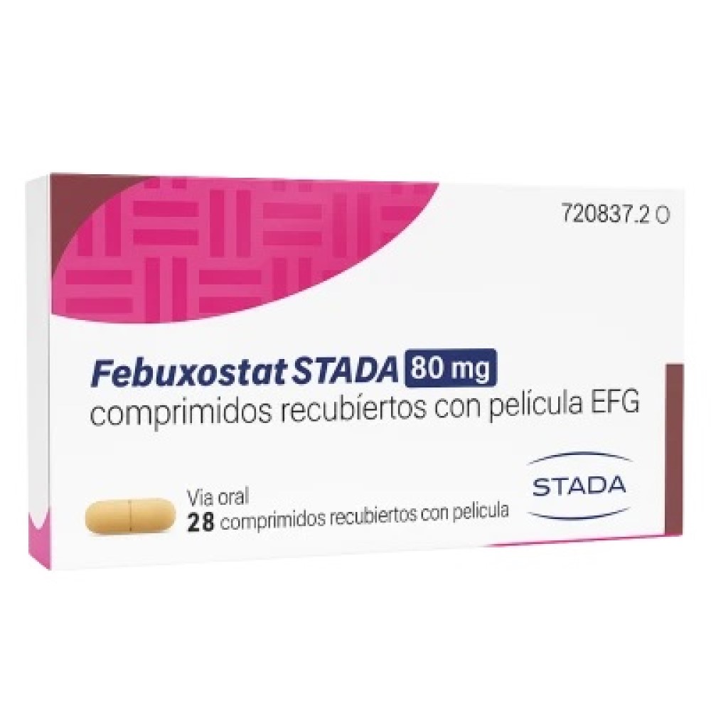 Febuxostat STADA 120 mg comprimate filmate
