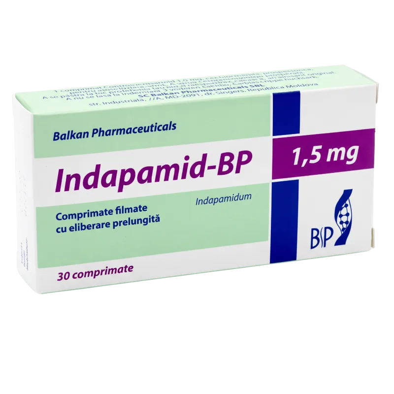 Indapamid-BP 1,5 mg comprimate filmate cu eliberare prelungită