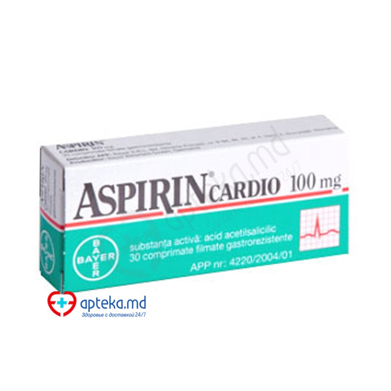 Aspirin Cardio 100 mg comprimate gastrorezistente