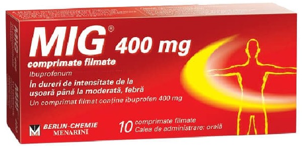 Mig 400 400 mg comprimate filmate
