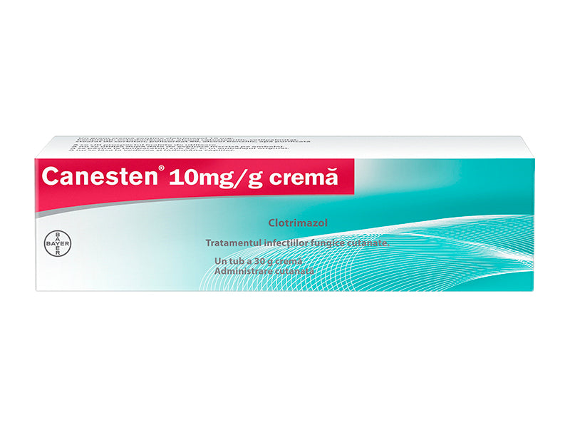 Canesten cremă 10 mg/g 10 mg/g / 30 g cremă