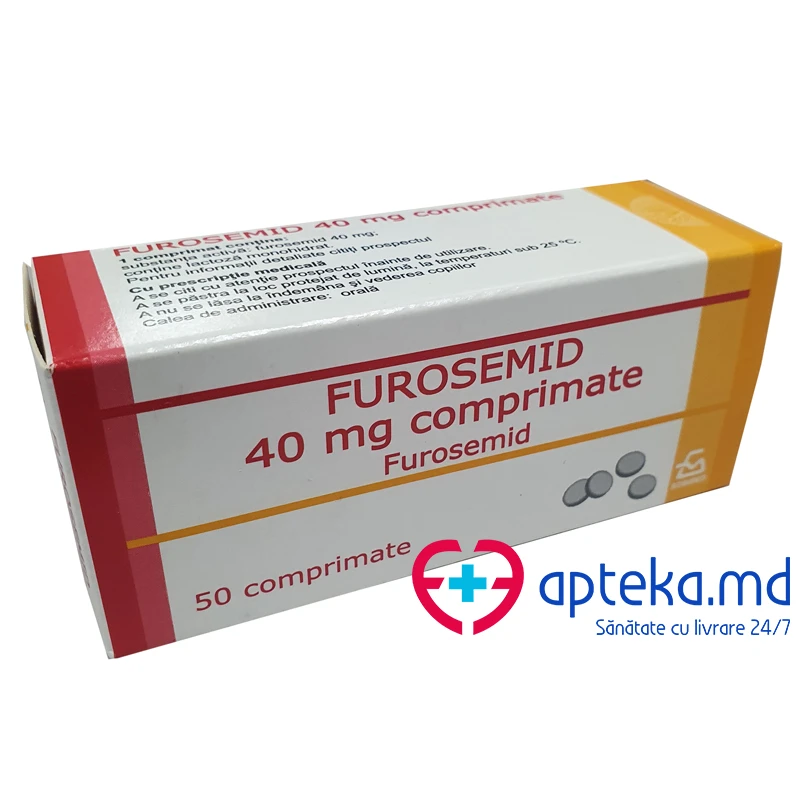 Furosemid 40 mg comprimate