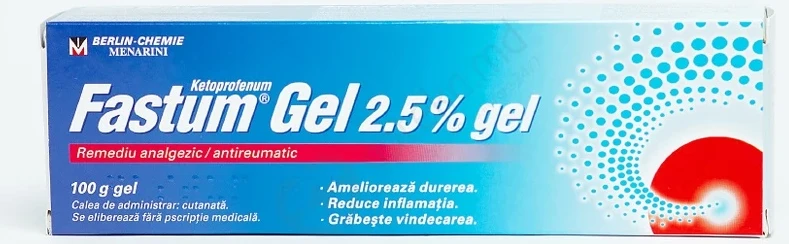 Fastum gel 25 mg/g / 100 g gel