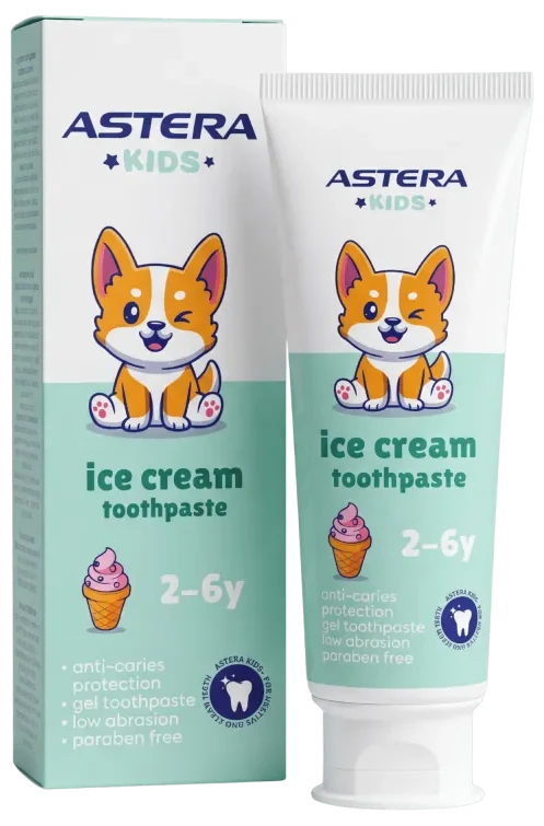 Astera Kids Ice Cream pastă de dinți