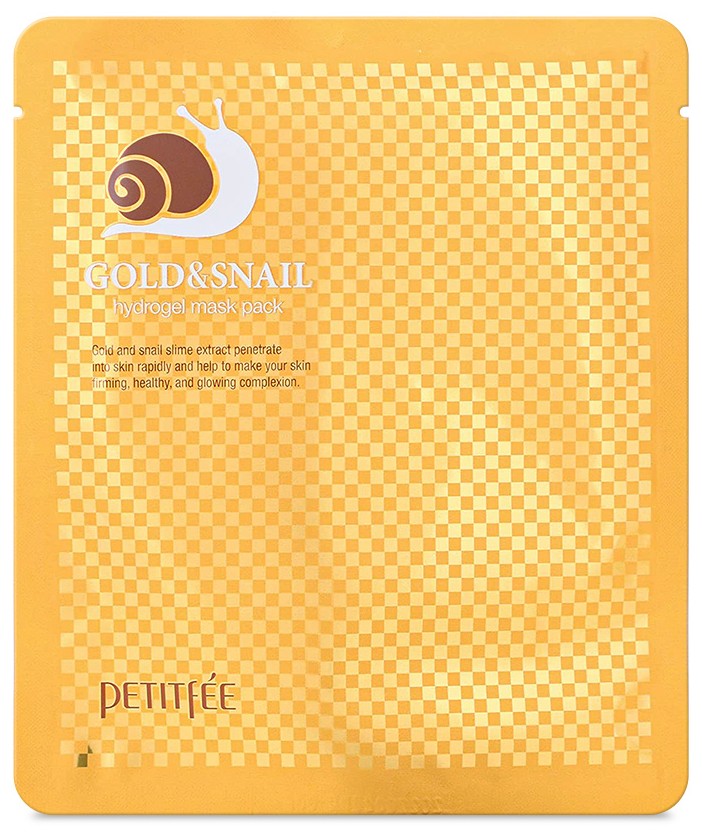 Mască facială din hidrogel Petitfee, Gold & Snail Hydrogel Mask Pack, 30 gr.