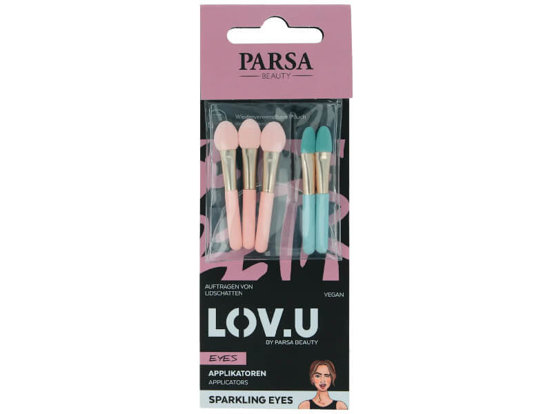 PARSA Beauty Aplicatoare pentru fard de pleoape 5 buc