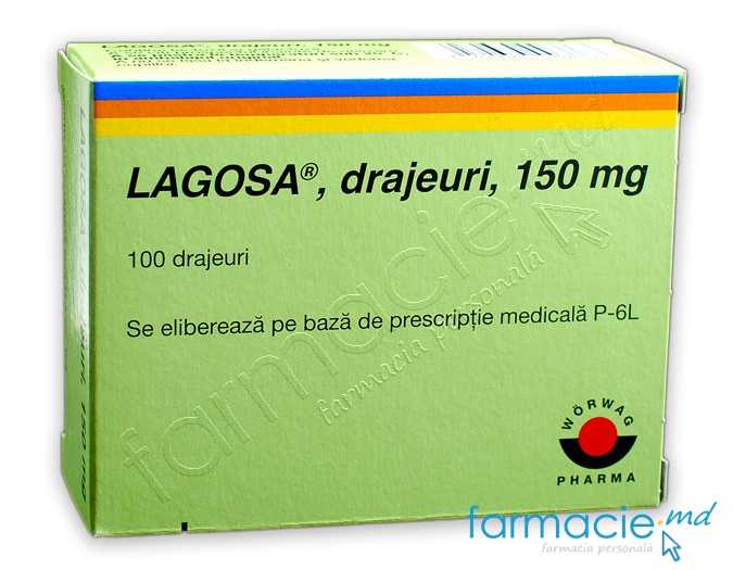 Lagosa 150 mg drajeuri