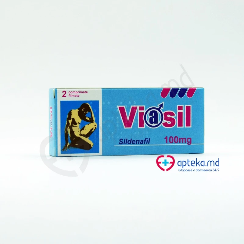 Viasil 100 mg comprimate filmate