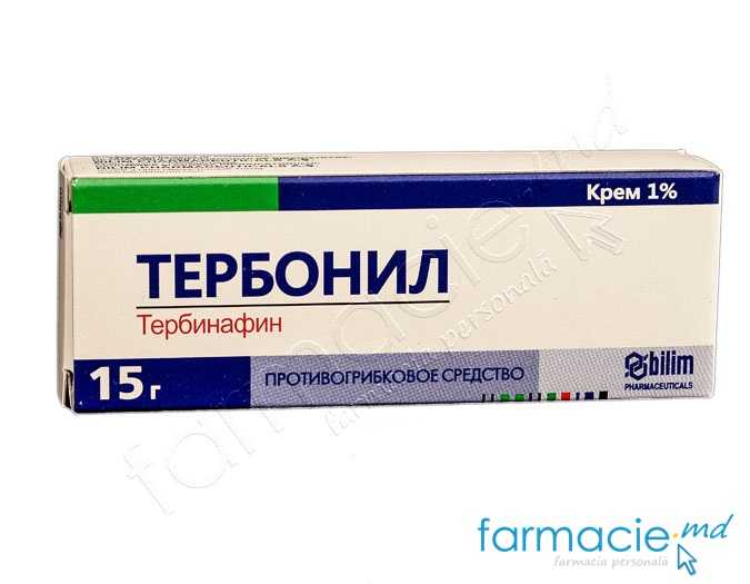 Terbonil 10 mg/g / 15 g cremă