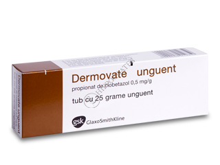 Dermovate 0,5 mg/g unguent 0,5 mg/g / 25 g unguent