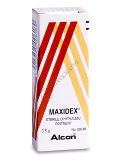 Maxidex 1 mg/g / 3,5 g unguent oftalmic