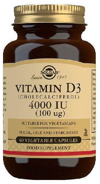 Solgar Vit. D3 4000 UI + Vit.A