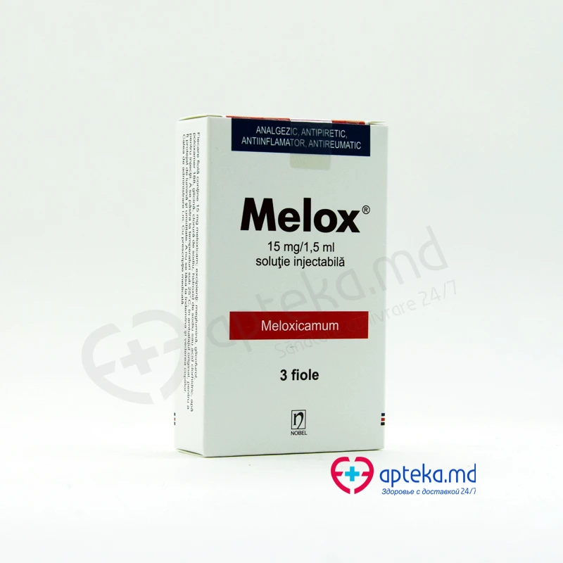 Melox 15 mg/1,5 ml soluţie injectabilă