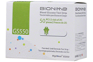 Bionime GS550 teste pentru glucometru N50