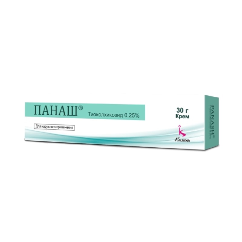 Panash 2,5 mg/g / 30 g cremă